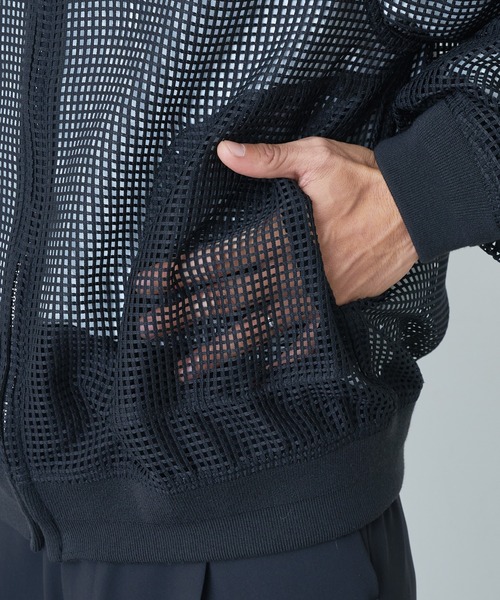 Lui's メッシュ MA-1 ブラック Lui's（ルイス）の「メッシュMA-1（MA-1）」 - WEAR
