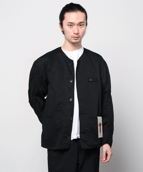 CAL O LINE(キャルオーライン)の「【 CAL O LINE / キャル オー ライン 】ING JACKET イングジャケット CL211-008 SES(カバーオール・メンズ・オリーブドラブ/ベージュ/ブラック・M/L)」の20枚目の写真