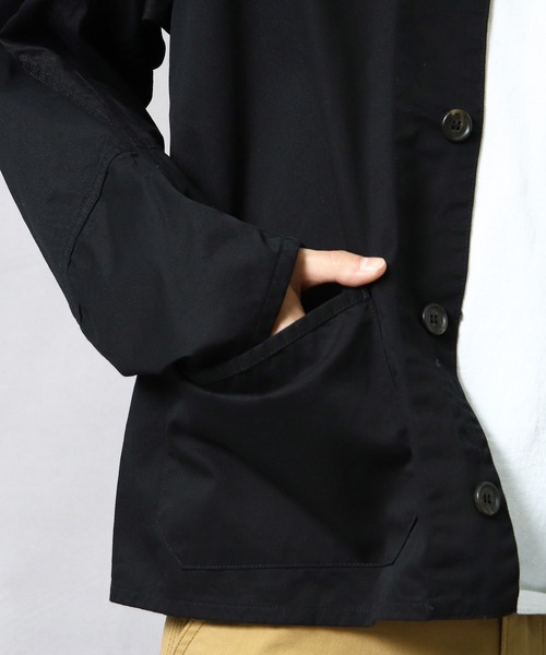 CAL O LINE(キャルオーライン)の「【 CAL O LINE / キャル オー ライン 】ING JACKET イングジャケット CL211-008 SES(カバーオール・メンズ・オリーブドラブ/ベージュ/ブラック・M/L)」の19枚目の写真