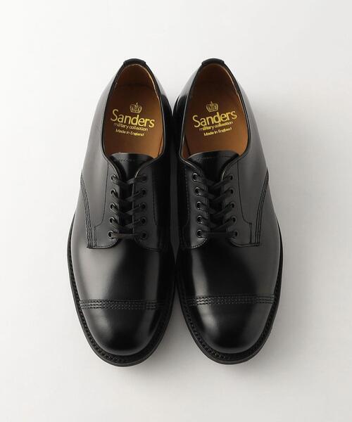 Steven Alan(スティーブンアラン)の「<SANDERS>MILITARY DERBY SHOES/シューズ(ドレスシューズ・レディース・ブラック・4/5/4h/5h/3h/3)」の2枚目の写真