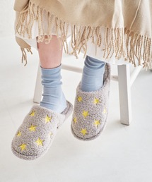 ORiental TRaffic | ■2021秋冬新作■バイカラー星柄刺繍ルームシューズ/G-0007(ルームシューズ/スリッパ)