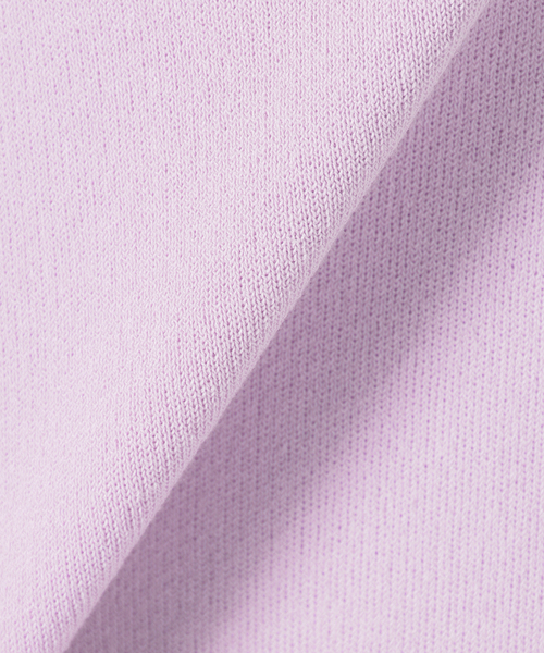 SLOBE IENA（スローブイエナ）の「スムースVネックカーディガン◆（カーディガン/ボレロ・レディース・パープル系その他/サックスブルー/ホワイト/ネイビー・FREE）」の5枚目の写真