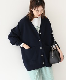 SLOBE IENA | スムースVネックカーディガン【手洗い可能】◆(カーディガン/ボレロ)