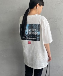 [MANHATTAN PORTAGE/マンハッタンポーテージ] 別注 バックフォトプリントTシャツ