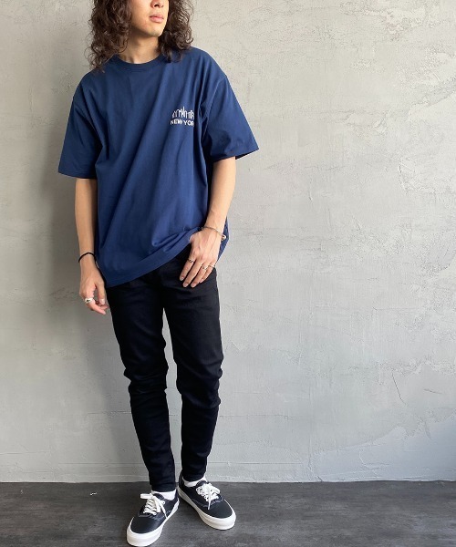Manhattan Portage（マンハッタンポーテージ）の「[MANHATTAN PORTAGE/マンハッタンポーテージ] 別注 バックフォトプリントTシャツ（Tシャツ/カットソー・レディース・ホワイト/ネイビー/グレー・S/M/L/XL）」の8枚目の写真