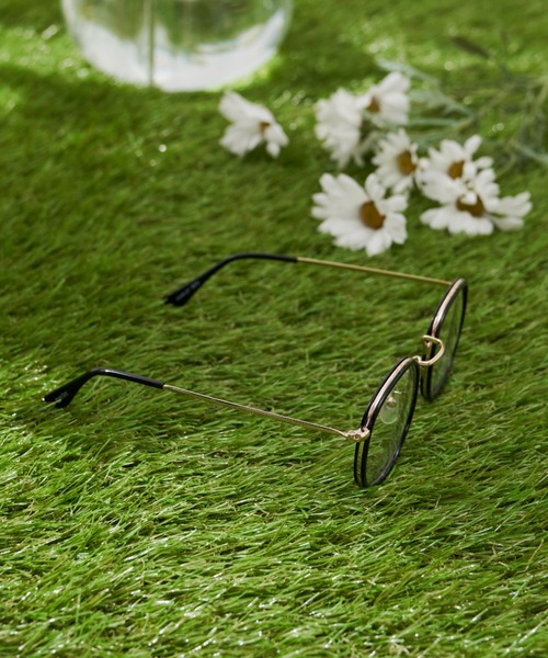 MERLOT（メルロー）の「クラシックめがね（メガネ・レディース・ブラック/ブラウン/クリア・FREE）」の4枚目の写真