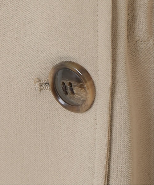 ikka（イッカ）の「花粉リリースゆるトレンチ（トレンチコート・レディース・ベージュ/ネイビー/カーキオリーブ・S/M/L）」の22枚目の写真