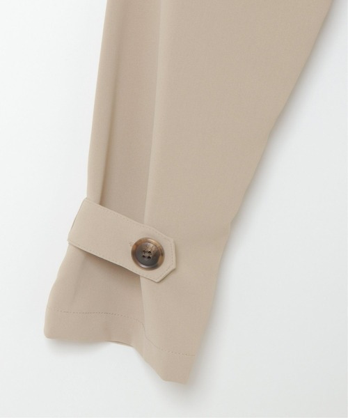 ikka（イッカ）の「花粉リリースゆるトレンチ（トレンチコート・レディース・ベージュ/ネイビー/カーキオリーブ・S/M/L）」の17枚目の写真