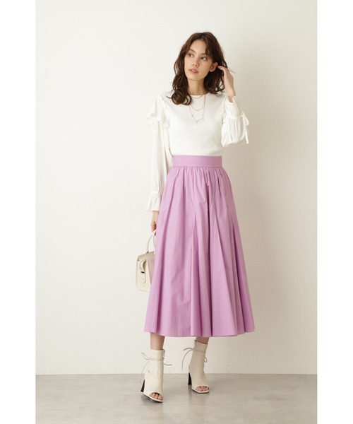 JILL STUART（ジルスチュアート）の「◆エミリオカットソー（Tシャツ/カットソー・レディース・ホワイト/パープル/ライトグリーン・FREE）」の13枚目の写真