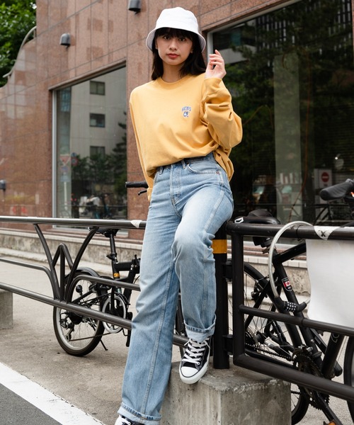 BEN DAVIS(ベンデイビス)の「【BEN DAVIS/ベンデイビス】ワンポイントロゴ刺繍ロンT(Tシャツ/カットソー・メンズ・ホワイト/ダークグリーン/ネイビー/マスタード・SMALL/MEDIUM/LARGE/X-LARGE)」の20枚目の写真