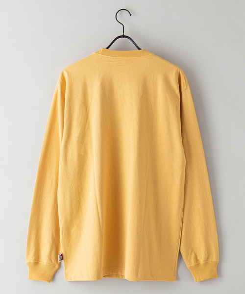 BEN DAVIS(ベンデイビス)の「【BEN DAVIS/ベンデイビス】ワンポイントロゴ刺繍ロンT(Tシャツ/カットソー・メンズ・ホワイト/ダークグリーン/ネイビー/マスタード・SMALL/MEDIUM/LARGE/X-LARGE)」の10枚目の写真