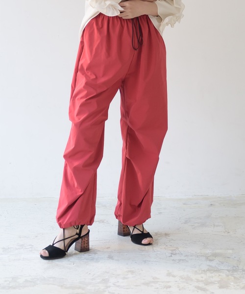 La SRIC（ラスリック）の「La SRIC / イージー裾絞りPT（その他パンツ・レディース・ネイビー/レッド/キャメル・38）」の21枚目の写真