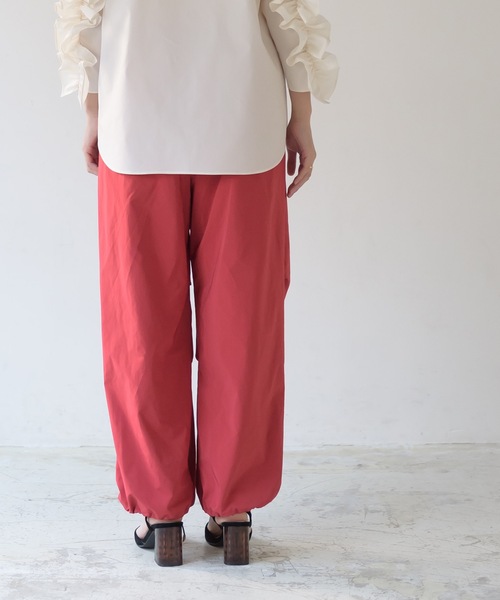 La SRIC（ラスリック）の「La SRIC / イージー裾絞りPT（その他パンツ・レディース・ネイビー/レッド/キャメル・38）」の6枚目の写真