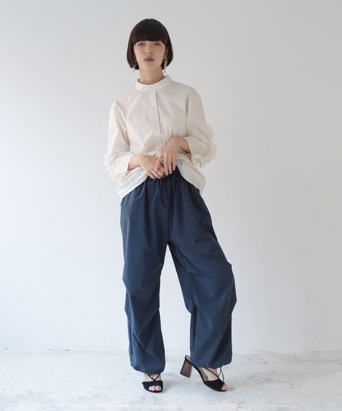 La SRIC（ラスリック）の「La SRIC / イージー裾絞りPT（その他パンツ・レディース・ネイビー/レッド/キャメル・38）」の14枚目の写真