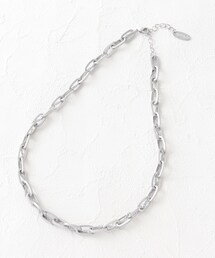 SHOO・LA・RUE | マットメタルからみチェーンネックレス(ネックレス)