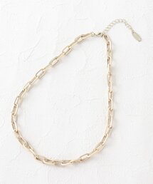 SHOO・LA・RUE | マットメタルからみチェーンネックレス(ネックレス)