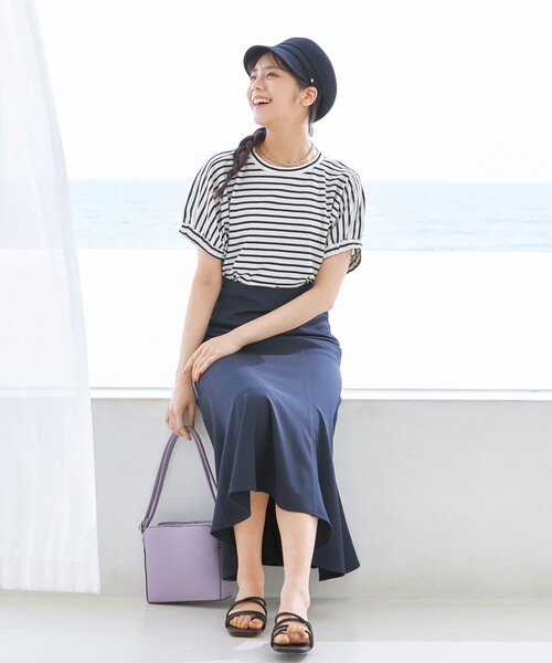 SHOO・LA・RUE（シューラルー）の「◆マットメタルからみチェーンネックレス（ネックレス・レディース・シルバー/ゴールド・00）」の10枚目の写真