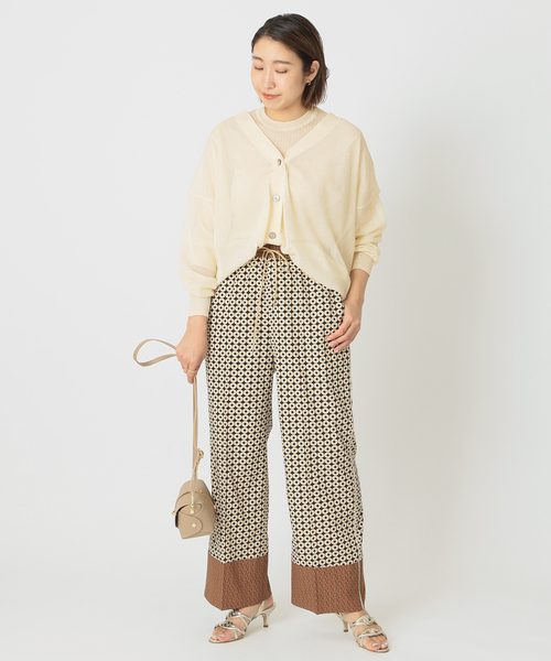 journal standard L'essage(ジャーナルスタンダードレサージュ)の「COSOシースルーカーディガン◆(カーディガン/ボレロ・レディース・ブラック/オレンジ/ナチュラル・FREE)」の12枚目の写真