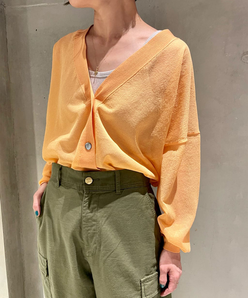 journal standard L'essageCOSOシースルーカーディガン journal standard L'essage（ジャーナルスタンダードレサージュ