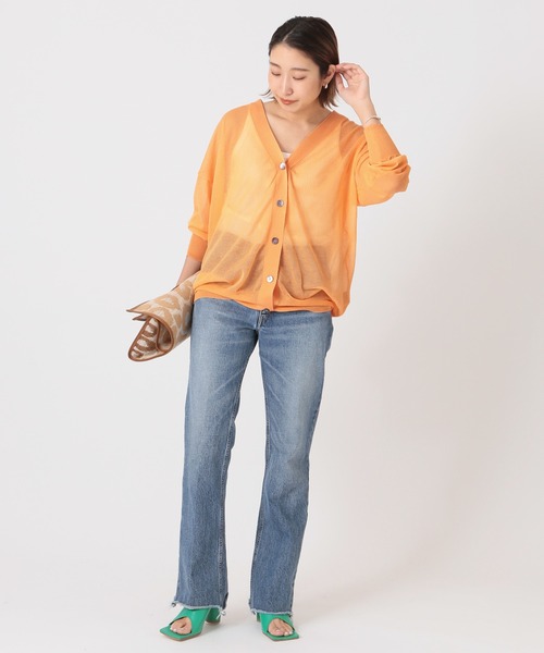 journal standard L'essageCOSOシースルーカーディガン journal standard L'essage（ジャーナルスタンダードレサージュ