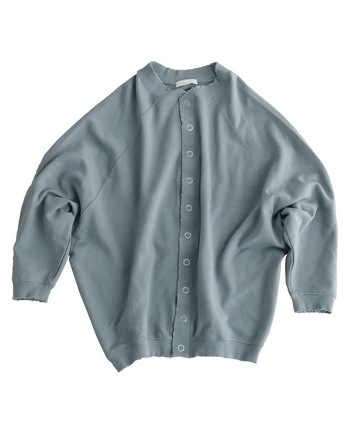 antiqua（アンティカ）の「着こなし自在！裏毛コクーンカーディガン（カーディガン/ボレロ・レディース・アッシュグレー/アイボリー/ブルー系その他・FREE）」の14枚目の写真