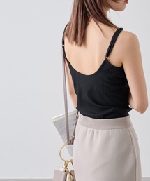 COLONY 2139 | カップ付リブバックオープンキャミソール(キャミソール)