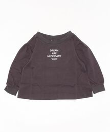 DRAPE SLEEVE LOGO T-SHIRT