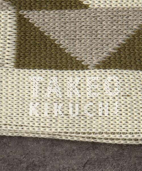 TAKEO KIKUCHI（タケオキクチ）の「◆ジオメトリック ジャカードソックス（ソックス/靴下・メンズ・ネイビー系4/オレンジ系その他5/イエロー系その他6・00）」の7枚目の写真