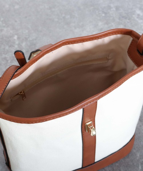 archives（アルシーヴ）の「捻り金具バッグ（ショルダーバッグ・レディース・ブラック/ブラウン・FREE）」の6枚目の写真