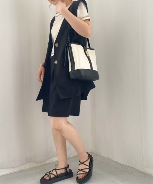 archives（アルシーヴ）の「捻り金具バッグ（ショルダーバッグ・レディース・ブラック/ブラウン・FREE）」の15枚目の写真