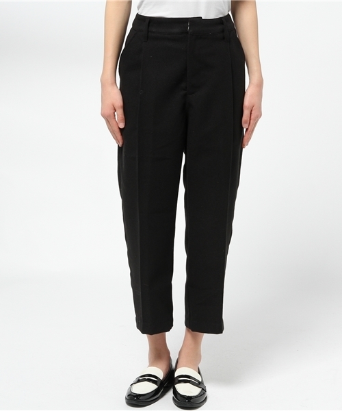 OUTLET（アウトレット）の「【CAPRICIEUX LE'MAGE】起毛クロップドパンツ（その他パンツ・レディース・ブラック/グレー/グリーン・FREE）」の4枚目の写真