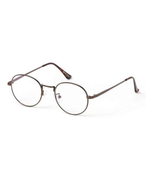 GLOBAL WORK(グローバルワーク)の「PC/UVカット EYEWEAR/260116(メガネ・メンズ・ベージュ/ライトグレー・FREE)」の2枚目の写真