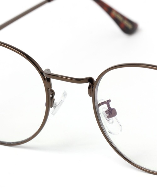 GLOBAL WORK(グローバルワーク)の「PC/UVカット EYEWEAR/260116(メガネ・メンズ・ベージュ/ライトグレー・FREE)」の6枚目の写真