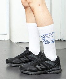 RASSVET / PACCBET（ラスベート）の「PACCBET/ラスベート MEN LOGO 1 SOCKS KNIT ロゴソックス ブランドロゴ（ソックス/靴下・メンズ）」