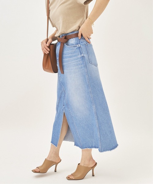 plage（プラージュ）の「【Healthy denim/ヘルシーデニム】DENIM SP DNM MID スカート◆（デニムスカート・レディース・ブルー系その他・36/34/38）」の5枚目の写真