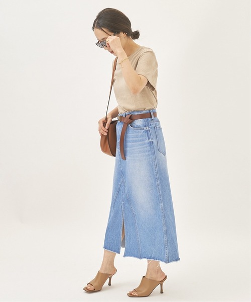 plage（プラージュ）の「【Healthy denim/ヘルシーデニム】DENIM SP DNM MID スカート◆（デニムスカート・レディース・ブルー系その他・36/34/38）」の6枚目の写真