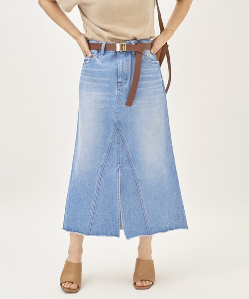 plage（プラージュ）の「【Healthy denim/ヘルシーデニム】DENIM SP DNM MID スカート◆（デニムスカート・レディース・ブルー系その他・36/34/38）」の7枚目の写真