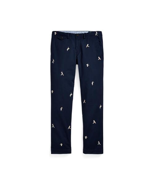 POLO RALPH LAUREN(ポロ ラルフ ローレン)の「ストレッチ ストレート フィット ストレッチ チノ パンツ(チノパンツ・メンズ・ネイビー系1・29/32/32/34/28/30/30/32/32/32/31/32/33/32/34/32/30/30/32/30/34/30/36/32/38/32/40/32/42/32)」の2枚目の写真