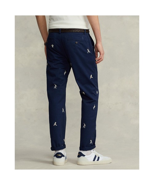 POLO RALPH LAUREN(ポロ ラルフ ローレン)の「ストレッチ ストレート フィット ストレッチ チノ パンツ(チノパンツ・メンズ・ネイビー系1・29/32/32/34/28/30/30/32/32/32/31/32/33/32/34/32/30/30/32/30/34/30/36/32/38/32/40/32/42/32)」の5枚目の写真