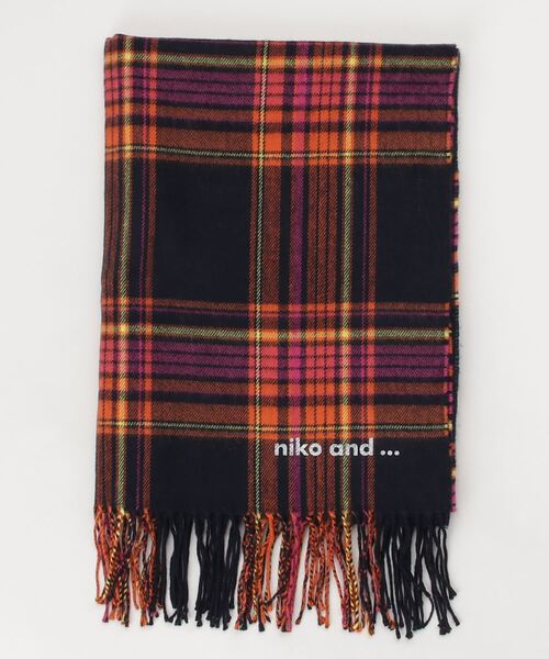 セール ブランド古着 チェック柄ストール ストール ショール Niko And ニコアンド のファッション通販 Zozoused