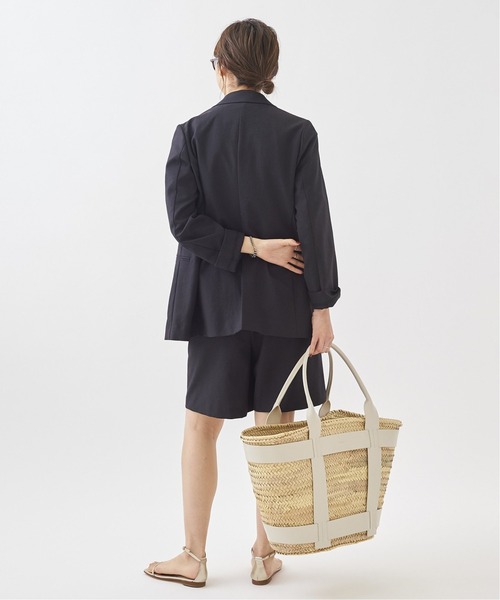 plage（プラージュ）の「Sandylinen混 Short SLAXパンツ◆（スラックス・レディース・ブラック/ウッド・36/38）」の13枚目の写真