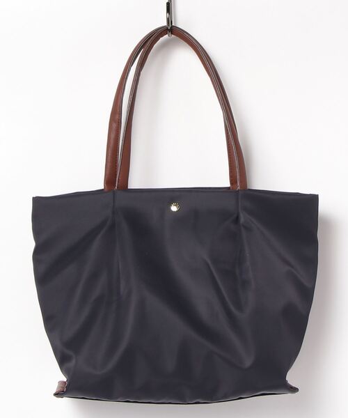 Legato Largo(レガートラルゴ)の「Legato Largo/レガートラルゴ / 肩楽(かたらく)PC収納 ナイロン トートバッグ / LH-L0001(トートバッグ・レディース・ベージュ/グレー/ブラック/ネイビー/ピンク/ライトブラウン・ONESIZE)」の22枚目の写真