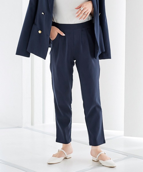 KOBE LETTUCE(コウベレタス)の「スーパーストレッチテーパードパンツ(その他パンツ・レディース・ベージュ/ネイビー/ブラック/オフホワイト/ピンク/チャコール・S/M/L/XL/S/S)」の6枚目の写真