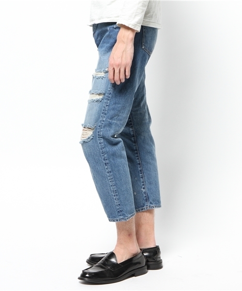 CIAOPANIC(チャオパニック)の「【Ciaopanic】レギュラーデニムジャスト(デニムパンツ・メンズ・ブルー・2/1/4/3/5)」の2枚目の写真