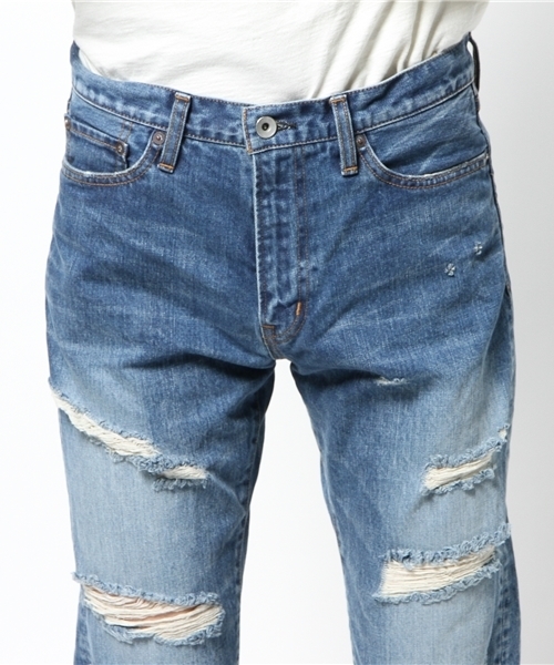 CIAOPANIC(チャオパニック)の「【Ciaopanic】レギュラーデニムジャスト(デニムパンツ・メンズ・ブルー・2/1/4/3/5)」の5枚目の写真