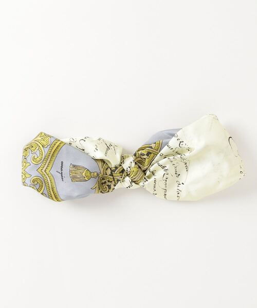 manipuri（マニプリ）の「MANIPURI / ヘッドバンド（ヘアバンド・レディース・インディゴブルー/アイボリー・FREE）」の5枚目の写真