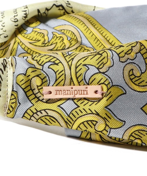 manipuri（マニプリ）の「MANIPURI / ヘッドバンド（ヘアバンド・レディース・インディゴブルー/アイボリー・FREE）」の3枚目の写真