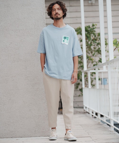 CAMBIO(カンビオ)の「mp10117-コットンリネンプリペラテーパードパンツ(その他パンツ・メンズ・ブラック/キナリ・S/M/L)」の10枚目の写真