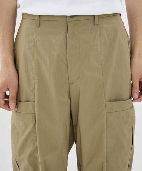 CITY TOKYO（シティトウキョウ）の「ツータックワイドカーゴパンツ（カーゴパンツ・メンズ・オフホワイト/カーキ・1/2）」の19枚目の写真