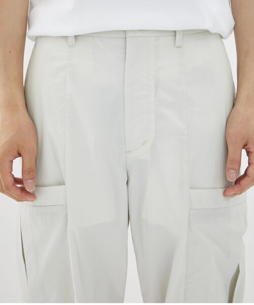 CITY TOKYO（シティトウキョウ）の「ツータックワイドカーゴパンツ（カーゴパンツ・メンズ・オフホワイト/カーキ・1/2）」の17枚目の写真